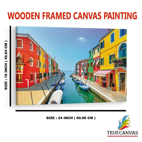 Multicolor_Burano,_Wooden_Framed_Canvas_Paintings_|_For_Home_Decor_|_Bedroom,_Living_Room,Wall_Decoration_|_Wall_Art_Painting,_Ct0511,_Size_16_X_24_In