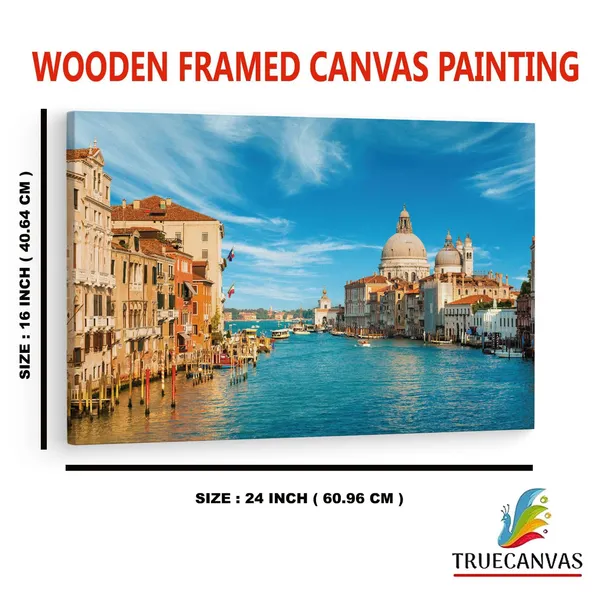 Multicolor_Grand_Canal,_Wooden_Framed_Canvas_Paintings_|_For_Home_Decor_|_Bedroom,_Living_Room,Wall_Decoration_|_Wall_Art_Painting,_Ct0514,_Size_16_X_24_In
