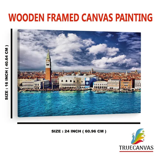 Multicolor_St._Mark'S_Square,_Wooden_Framed_Canvas_Paintings_|_For_Home_Decor_|_Bedroom,_Living_Room,Wall_Decoration_|_Wall_Art_Painting,_Ct0516,_Size_16_X_24_In