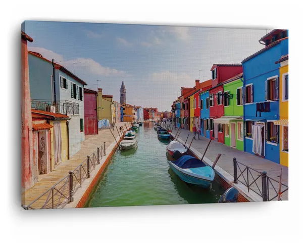 Multicolor_Burano,_Wooden_Framed_Canvas_Paintings_|_For_Home_Decor_|_Bedroom,_Living_Room,Wall_Decoration_|_Wall_Art_Painting,_Ct0519,_Size_16_X_24_In