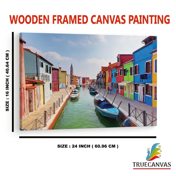 Multicolor_Burano,_Wooden_Framed_Canvas_Paintings_|_For_Home_Decor_|_Bedroom,_Living_Room,Wall_Decoration_|_Wall_Art_Painting,_Ct0519,_Size_16_X_24_In