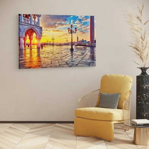Multicolor_St._Mark'S_Square,_Wooden_Framed_Canvas_Paintings_|_For_Home_Decor_|_Bedroom,_Living_Room,Wall_Decoration_|_Wall_Art_Painting,_Ct0522,_Size_16_X_24_In