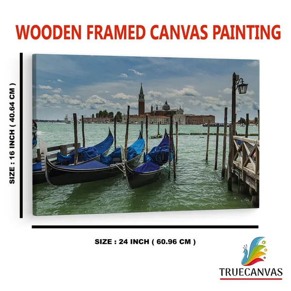 Multicolor_Italy,_Venice,_Grand_Canal,_Gondola,_Wooden_Framed_Canvas_Paintings_|_For_Home_Decor_|_Bedroom,_Living_Room,Wall_Decoration_|_Wall_Art_Painting,_Ct0535,_Size_16_X_24_In