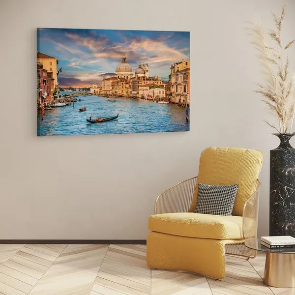 Multicolor_Grand_Canal,_Wooden_Framed_Canvas_Paintings_|_For_Home_Decor_|_Bedroom,_Living_Room,Wall_Decoration_|_Wall_Art_Painting,_Ct0540,_Size_16_X_24_In