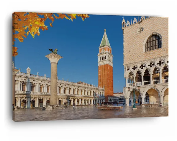 Multicolor_St._Mark'S_Square,_Wooden_Framed_Canvas_Paintings_|_For_Home_Decor_|_Bedroom,_Living_Room,Wall_Decoration_|_Wall_Art_Painting,_Ct0541,_Size_16_X_24_In
