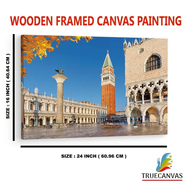 Multicolor_St._Mark'S_Square,_Wooden_Framed_Canvas_Paintings_|_For_Home_Decor_|_Bedroom,_Living_Room,Wall_Decoration_|_Wall_Art_Painting,_Ct0541,_Size_16_X_24_In