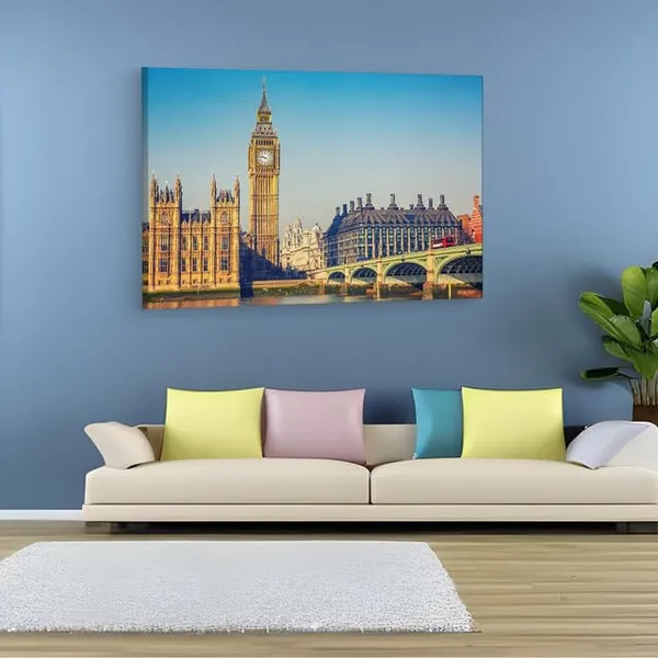 Multicolor_Big_Ben,_Wooden_Framed_Canvas_Paintings_|_For_Home_Decor_|_Bedroom,_Living_Room,Wall_Decoration_|_Wall_Art_Painting,_Ct0546,_Size_16_X_24_In