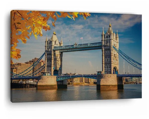 Multicolor_Tower_Bridge,_Wooden_Framed_Canvas_Paintings_|_For_Home_Decor_|_Bedroom,_Living_Room,Wall_Decoration_|_Wall_Art_Painting,_Ct0548,_Size_16_X_24_In