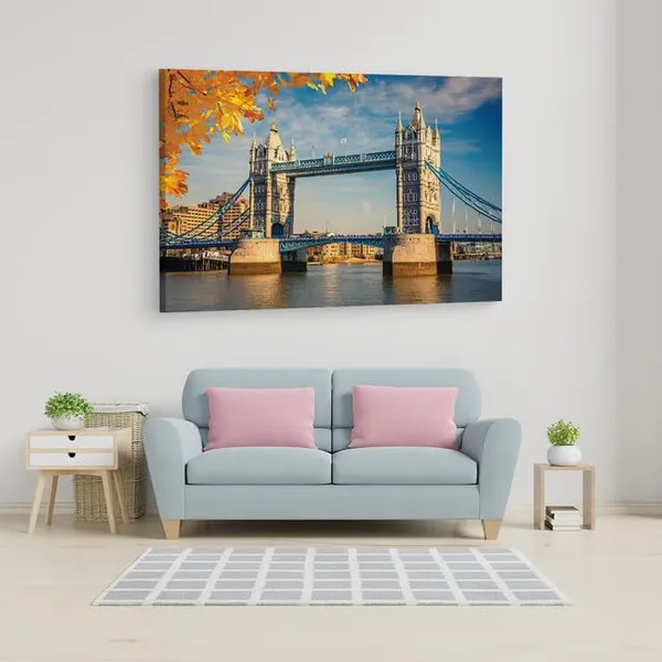 Multicolor_Tower_Bridge,_Wooden_Framed_Canvas_Paintings_|_For_Home_Decor_|_Bedroom,_Living_Room,Wall_Decoration_|_Wall_Art_Painting,_Ct0548,_Size_16_X_24_In
