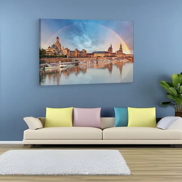 Multicolor_Dresden,_Germany,_Wooden_Framed_Canvas_Paintings_|_For_Home_Decor_|_Bedroom,_Living_Room,Wall_Decoration_|_Wall_Art_Painting,_Ct0554,_Size_16_X_24_In