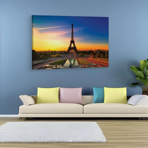 Multicolor_Eiffel_Tower,_Wooden_Framed_Canvas_Paintings_|_For_Home_Decor_|_Bedroom,_Living_Room,Wall_Decoration_|_Wall_Art_Painting,_Ct0564,_Size_16_X_24_In
