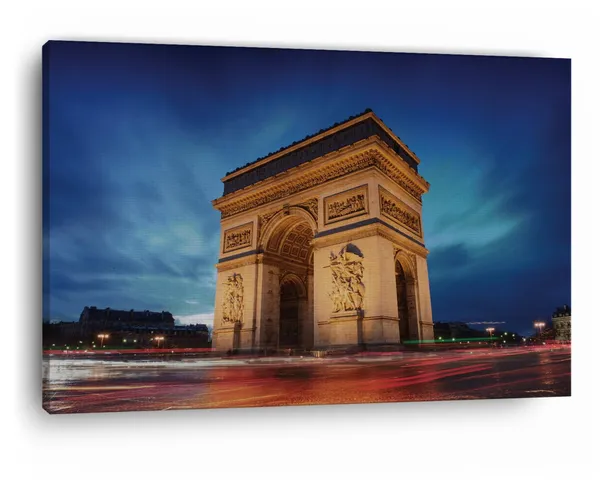 Multicolor_Arc_De_Triomphe,_Wooden_Framed_Canvas_Paintings_|_For_Home_Decor_|_Bedroom,_Living_Room,Wall_Decoration_|_Wall_Art_Painting,_Ct0566,_Size_16_X_24_In