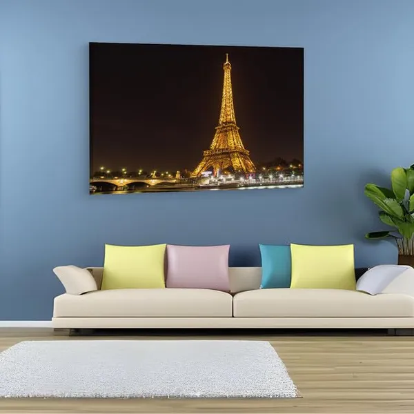 Multicolor_Eiffel_Tower,_Wooden_Framed_Canvas_Paintings_|_For_Home_Decor_|_Bedroom,_Living_Room,Wall_Decoration_|_Wall_Art_Painting,_Ct0568,_Size_16_X_24_In