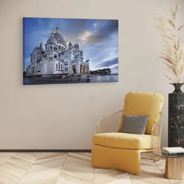 Multicolor_The_Basilica_Of_The_Sacred_Heart_Of_Paris,_Wooden_Framed_Canvas_Paintings_|_For_Home_Decor_|_Bedroom,_Living_Room,Wall_Decoration_|_Wall_Art_Painting,_Ct0573,_Size_16_X_24_In