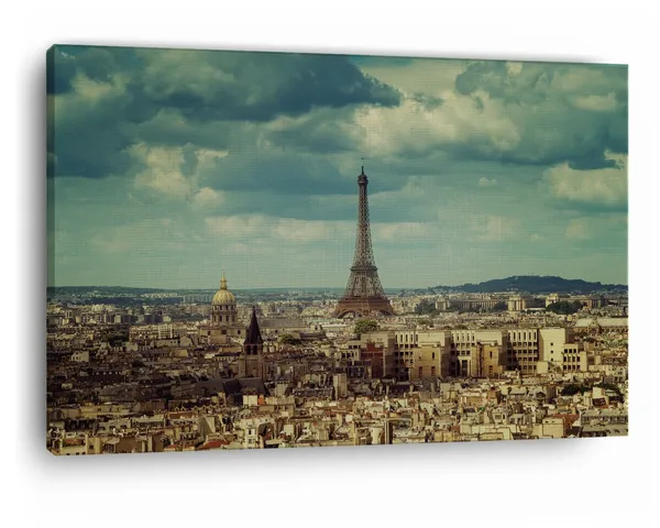 Multicolor_Eiffel_Tower,_Wooden_Framed_Canvas_Paitings_|_For_Home_Decor_|_Bedroom,_Living_Room,Wall_Decoration_|_Wall_Art_Painting,_Ct0578,_Size_16_X_24_In