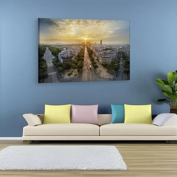 Multicolor_Paris,_Wooden_Framed_Canvas_Paintings_|_For_Home_Decor_|_Bedroom,_Living_Room,Wall_Decoration_|_Wall_Art_Painting,_Ct0585,_Size_16_X_24_In