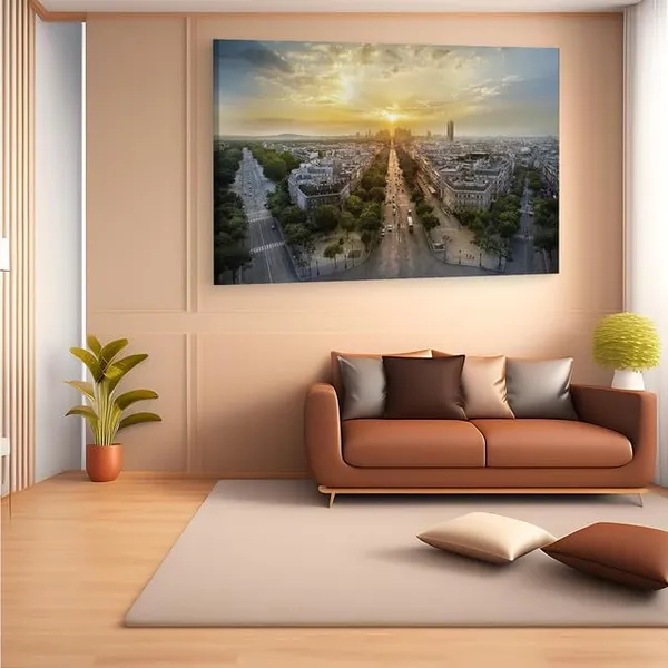 Multicolor_Paris,_Wooden_Framed_Canvas_Paintings_|_For_Home_Decor_|_Bedroom,_Living_Room,Wall_Decoration_|_Wall_Art_Painting,_Ct0585,_Size_16_X_24_In