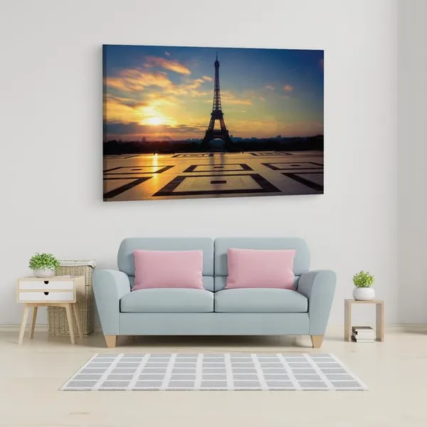 Multicolor_Eiffel_Tower,_Wooden_Framed_Canvas_Paitings_|_For_Home_Decor_|_Bedroom,_Living_Room,Wall_Decoration_|_Wall_Art_Painting,_Ct0589,_Size_16_X_24_In