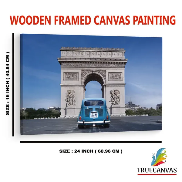 Multicolor_Arc_De_Triomphe,_Wooden_Framed_Canvas_Paintings_|_For_Home_Decor_|_Bedroom,_Living_Room,Wall_Decoration_|_Wall_Art_Painting,_Ct0591,_Size_16_X_24_In