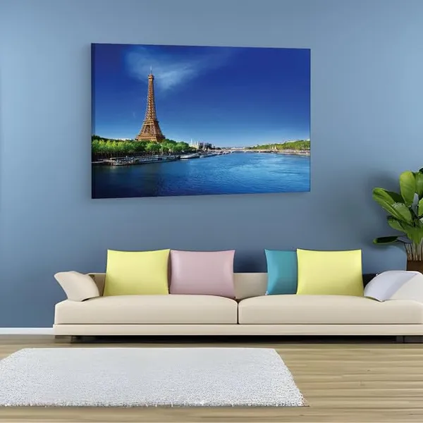 Multicolor_Eiffel_Tower,_Wooden_Framed_Canvas_Paintings_|_For_Home_Decor_|_Bedroom,_Living_Room,Wall_Decoration_|_Wall_Art_Painting,_Ct0593,_Size_16_X_24_In