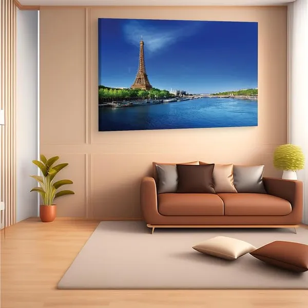Multicolor_Eiffel_Tower,_Wooden_Framed_Canvas_Paintings_|_For_Home_Decor_|_Bedroom,_Living_Room,Wall_Decoration_|_Wall_Art_Painting,_Ct0593,_Size_16_X_24_In