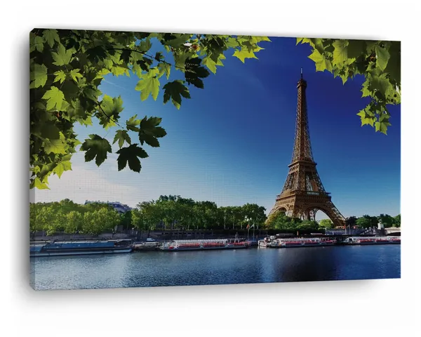 Multicolor_Eiffel_Tower,_Wooden_Framed_Canvas_Paintings_|_For_Home_Decor_|_Bedroom,_Living_Room,Wall_Decoration_|_Wall_Art_Painting,_Ct0594,_Size_16_X_24_In