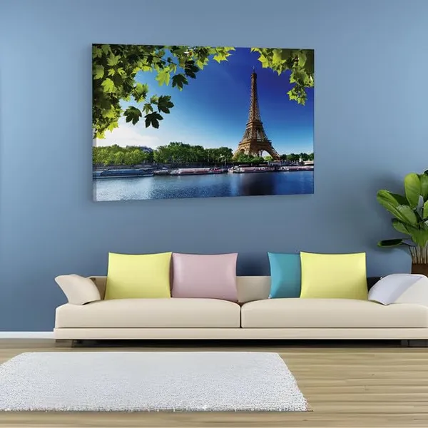 Multicolor_Eiffel_Tower,_Wooden_Framed_Canvas_Paintings_|_For_Home_Decor_|_Bedroom,_Living_Room,Wall_Decoration_|_Wall_Art_Painting,_Ct0594,_Size_16_X_24_In