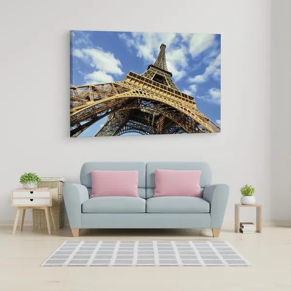 Multicolor_Eiffel_Tower,_Wooden_Framed_Canvas_Paintings_|_For_Home_Decor_|_Bedroom,_Living_Room,Wall_Decoration_|_Wall_Art_Painting,_Ct0596,_Size_16_X_24_In
