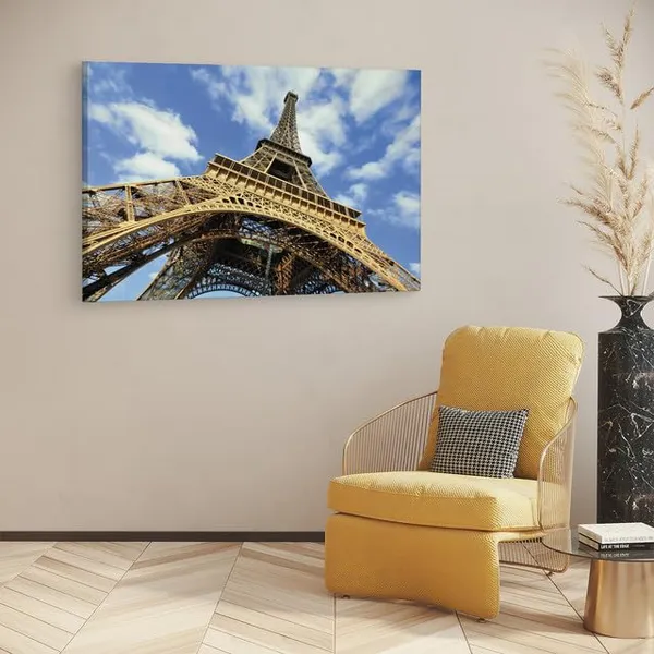 Multicolor_Eiffel_Tower,_Wooden_Framed_Canvas_Paintings_|_For_Home_Decor_|_Bedroom,_Living_Room,Wall_Decoration_|_Wall_Art_Painting,_Ct0596,_Size_16_X_24_In