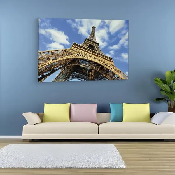 Multicolor_Eiffel_Tower,_Wooden_Framed_Canvas_Paintings_|_For_Home_Decor_|_Bedroom,_Living_Room,Wall_Decoration_|_Wall_Art_Painting,_Ct0596,_Size_16_X_24_In