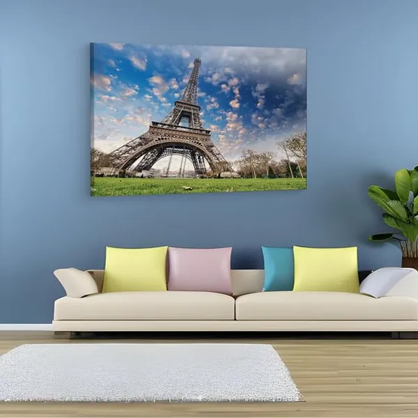 Multicolor_Eiffel_Tower,_Wooden_Framed_Canvas_Paintings_|_For_Home_Decor_|_Bedroom,_Living_Room,Wall_Decoration_|_Wall_Art_Painting,_Ct0598,_Size_16_X_24_In