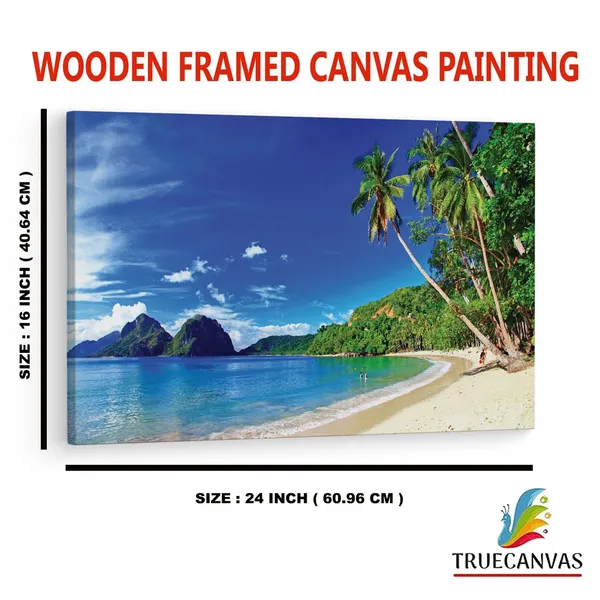 Multicolor_Beautiful_Tropical_Scenery_El_Nido,_Wooden_Framed_Canvas_Paintings_|_For_Home_Decor_|_Bedroom,_Living_Room,Wall_Decoration_|_Wall_Art_Painting,_Ct0604,_Size_16_X_24_In