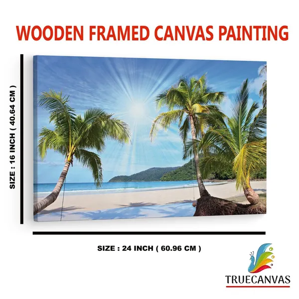Multicolor_Hainan,_The_Tropical_China_Island,_Wooden_Framed_Canvas_Paintings_|_For_Home_Decor_|_Bedroom,_Living_Room,Wall_Decoration_|_Wall_Art_Painting,_Ct0606,_Size_16_X_24_In