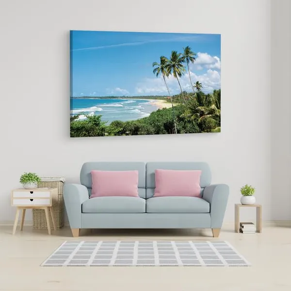 Multicolor_Ventura_Beach,_Wooden_Framed_Canvas_Paintings_|_For_Home_Decor_|_Bedroom,_Living_Room,Wall_Decoration_|_Wall_Art_Painting,_Ct0607,_Size_16_X_24_In