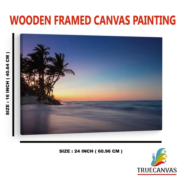 Multicolor_Sunrise_On_A_Island,_Wooden_Framed_Canvas_Paintings_|_For_Home_Decor_|_Bedroom,_Living_Room,Wall_Decoration_|_Wall_Art_Painting,_Ct0617,_Size_16_X_24_In