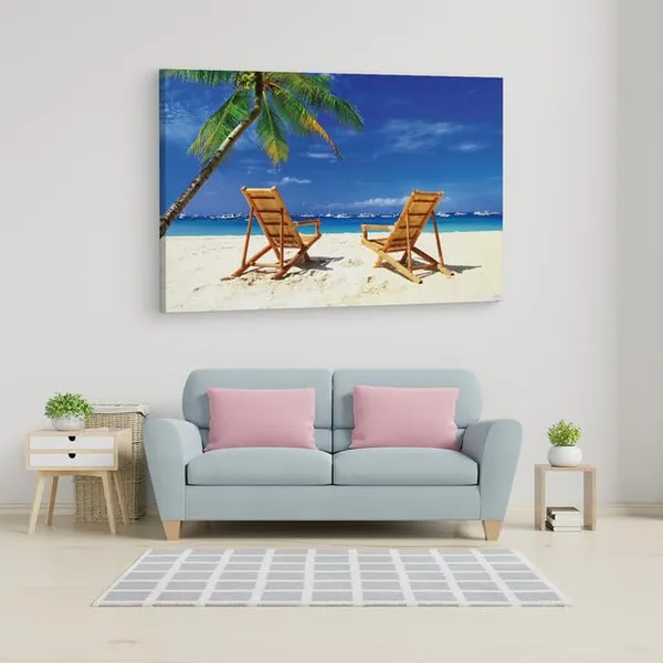 Multicolor_Goa_Beaches,_Wooden_Framed_Canvas_Paintings_|_For_Home_Decor_|_Bedroom,_Living_Room,Wall_Decoration_|_Wall_Art_Painting,_Ct0631,_Size_16_X_24_In