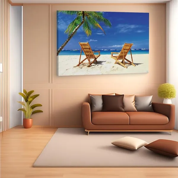 Multicolor_Goa_Beaches,_Wooden_Framed_Canvas_Paintings_|_For_Home_Decor_|_Bedroom,_Living_Room,Wall_Decoration_|_Wall_Art_Painting,_Ct0631,_Size_16_X_24_In
