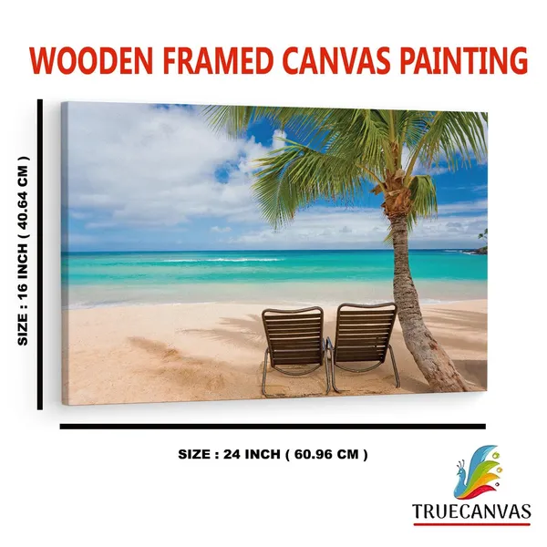 Multicolor_Palmera_Playa,_Wooden_Framed_Canvas_Paintings_|_For_Home_Decor_|_Bedroom,_Living_Room,Wall_Decoration_|_Wall_Art_Painting,_Ct0634,_Size_16_X_24_In