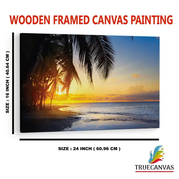 Multicolor_Beautiful_Sunrise_Over_The_Tropical_Beach,_Wooden_Framed_Canvas_Paintings_|_For_Home_Decor_|_Bedroom,_Living_Room,Wall_Decoration_|_Wall_Art_Painting,_Ct0636,_Size_16_X_24_In