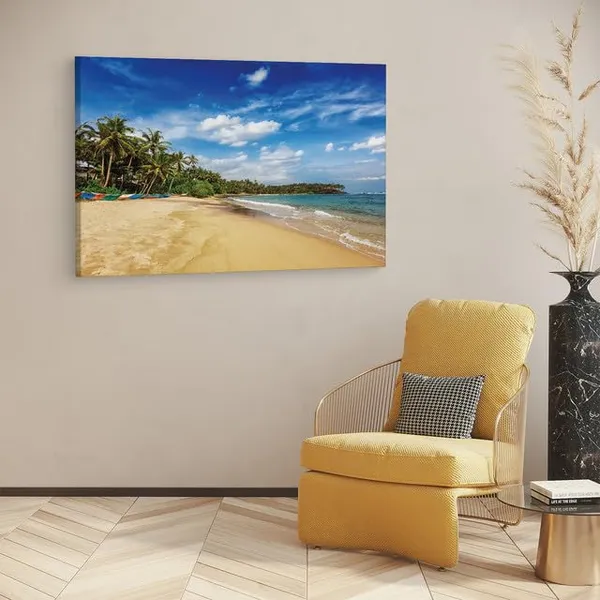 Multicolor_Mirissa_Beach,_Wooden_Framed_Canvas_Paintings_|_For_Home_Decor_|_Bedroom,_Living_Room,Wall_Decoration_|_Wall_Art_Painting,_Ct0638,_Size_16_X_24_In