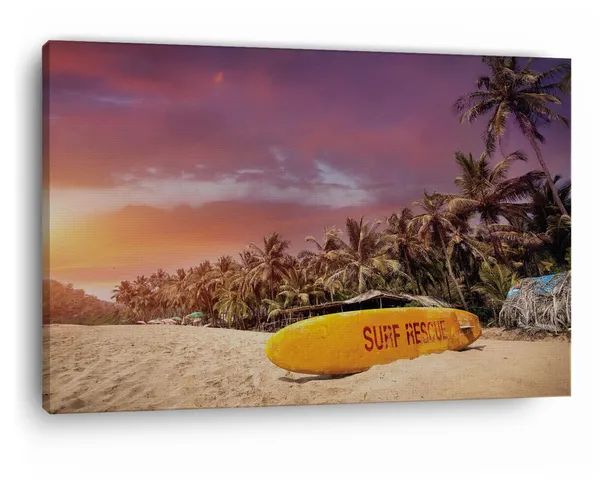 Multicolor_Goa_Island_Beach,_Wooden_Framed_Canvas_Paintings_|_For_Home_Decor_|_Bedroom,_Living_Room,Wall_Decoration_|_Wall_Art_Painting,_Ct0642,_Size_16_X_24_In