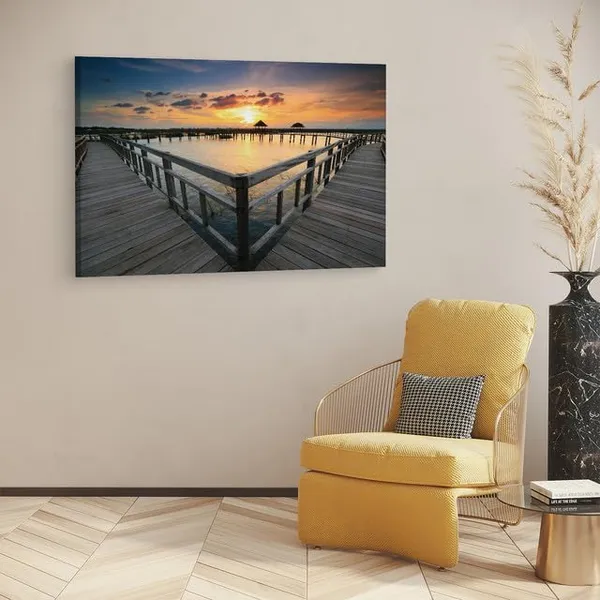Multicolor_Sea_Beach_Scene,_Wooden_Framed_Canvas_Paintings_|_For_Home_Decor_|_Bedroom,_Living_Room,Wall_Decoration_|_Wall_Art_Painting,_Ct0649,_Size_16_X_24_In