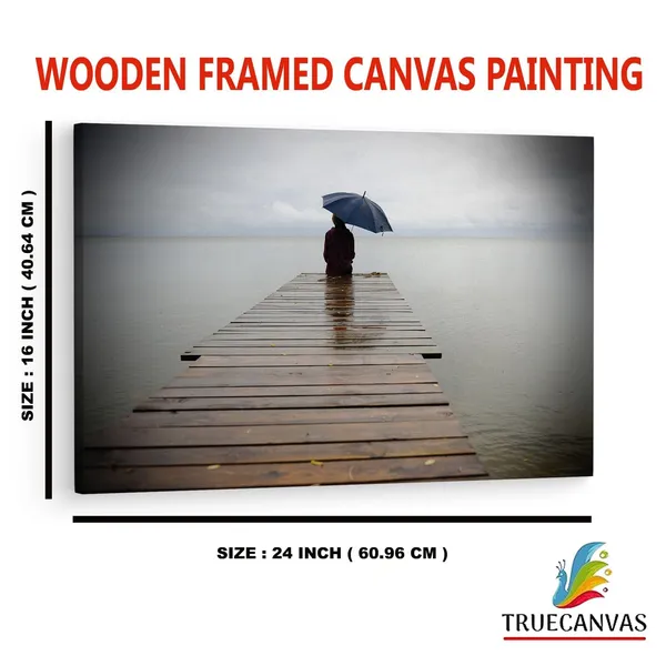 Multicolor_Loneliness_And_Mental_Health,_Wooden_Framed_Canvas_Paintings_|_For_Home_Decor_|_Bedroom,_Living_Room,Wall_Decoration_|_Wall_Art_Painting,_Ct0653,_Size_16_X_24_In