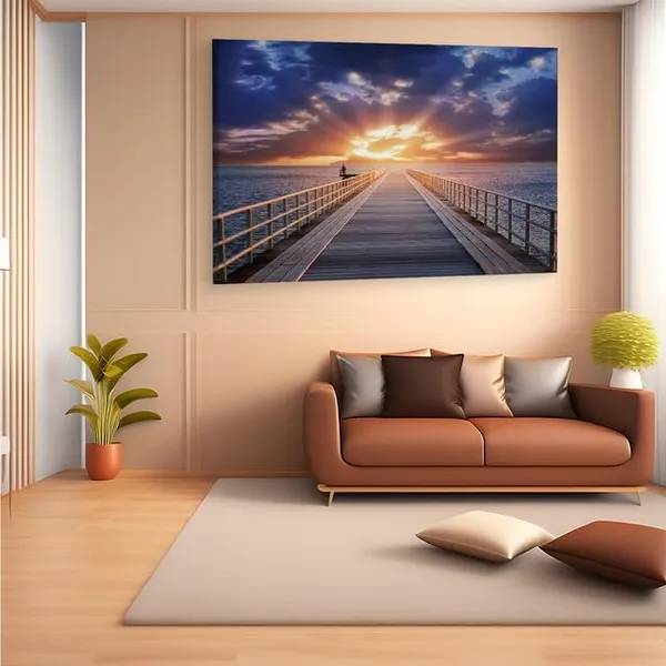 Multicolor_Beautiful_Sunset,_Wooden_Framed_Canvas_Paintings_|_For_Home_Decor_|_Bedroom,_Living_Room,Wall_Decoration_|_Wall_Art_Painting,_Ct0663,_Size_16_X_24_In
