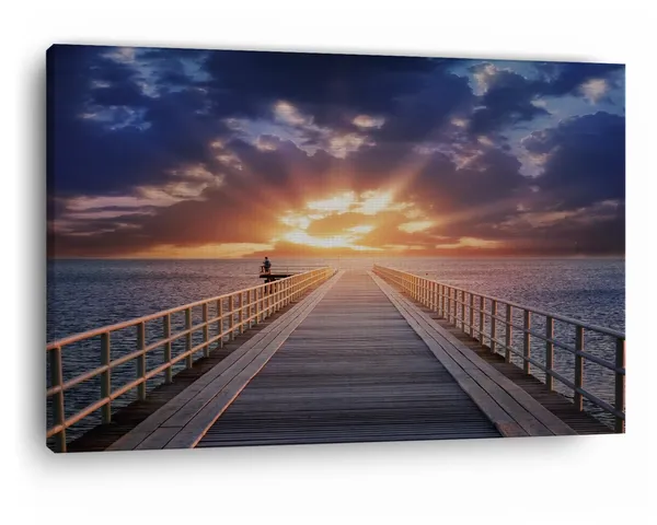 Multicolor_Beautiful_Sunset,_Wooden_Framed_Canvas_Paintings_|_For_Home_Decor_|_Bedroom,_Living_Room,Wall_Decoration_|_Wall_Art_Painting,_Ct0663,_Size_16_X_24_In