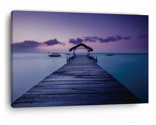 Multicolor_Pigeon_Point_Beach,_Wooden_Framed_Canvas_Paintings_|_For_Home_Decor_|_Bedroom,_Living_Room,Wall_Decoration_|_Wall_Art_Painting,_Ct0675,_Size_16_X_24_In