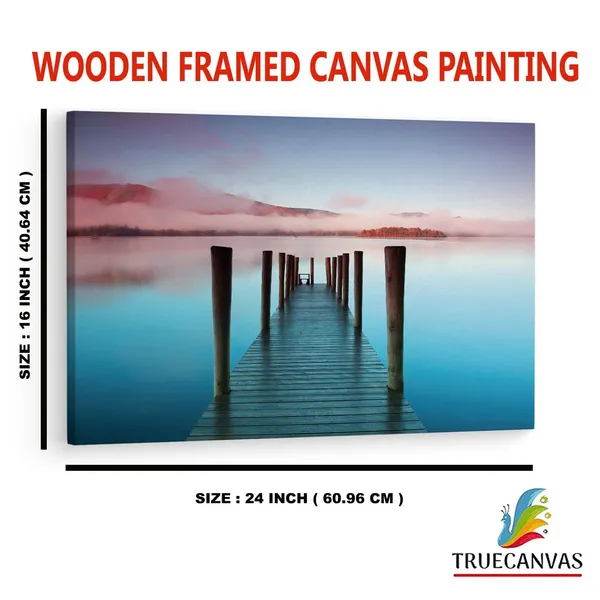 Multicolor_Mist_Pier,_Wooden_Framed_Canvas_Paintings_|_For_Home_Decor_|_Bedroom,_Living_Room,Wall_Decoration_|_Wall_Art_Painting,_Ct0678,_Size_16_X_24_In