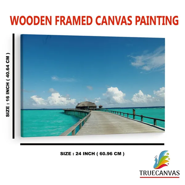Multicolor_Maldives,_Wooden_Framed_Canvas_Paintings_|_For_Home_Decor_|_Bedroom,_Living_Room,Wall_Decoration_|_Wall_Art_Painting,_Ct0681,_Size_16_X_24_In