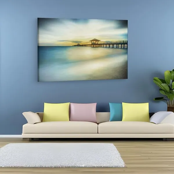 Multicolor_Pangkor_Island,_Malaysia,_Wooden_Framed_Canvas_Paintings_|_For_Home_Decor_|_Bedroom,_Living_Room,Wall_Decoration_|_Wall_Art_Painting,_Ct0686,_Size_16_X_24_In