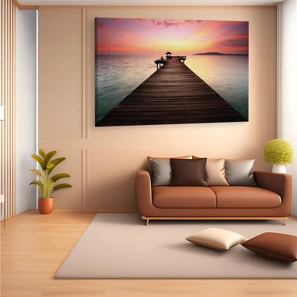Multicolor_Jack36_The_Way,_Wooden_Framed_Canvas_Paintings_|_For_Home_Decor_|_Bedroom,_Living_Room,Wall_Decoration_|_Wall_Art_Painting,_Ct0693,_Size_16_X_24_In